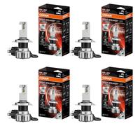4x OSRAM H4 NIGHT BREAKER LED SMART Hasta +330% 12V 20W 6000K Modelo 2024