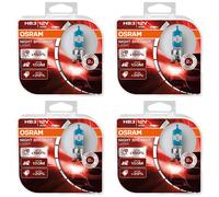 4x OSRAM NIGHT BREAKER HB3 DuoBox 3200 K 1700 lm Bombilla