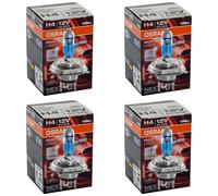 4x OSRAM NIGHT BREAKER LASER H4 Nueva Generación 3900 K 1650/1000 lm Bombilla