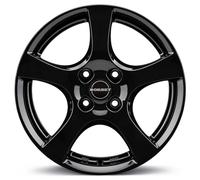 4x Oxigin llantas F 6.0x15 ET35 4x100 black glossy