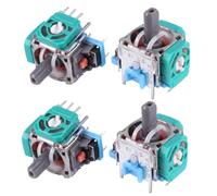 4x Palanca de Mando Derecha / Izquierda Sensor Palillo Analógico 3D Para 4 Ps4 Controlador Dualshock