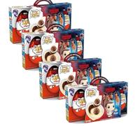 4X Paquete de 4 para Kinder Joy Edición Stranger Things, paquete de 4 con 3 huevos sorpresa cada uno, edición especial de Netflix, 60 g