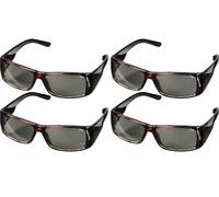 4x Paquete Hama 3D Gafas Polfilter-Brille Apto Polarizado para 3D-TV Kino Beamer
