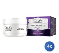 4X Paquete Olay Cara Tonifica Y Reafirma 50 Ml. Crema 24 Horas Hecho En Italia