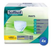 4x Paquete Pantalones Soffisof Secado Al Aire Grande X8 Adultos