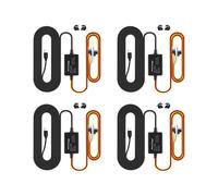 4X para 70mai Hardwire Kit UP03 Solo Puerto Tipo C para 70mai A810 X200 Omni M500 24H Parking Monitor Power (A)