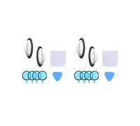 4x para ONE X3 Tapa de Lente Protectores de Lente Duraderos PelíCula Protectora de Pantalla para Insta 360 ONE X3 Accesorios de Lente de