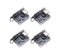 4X para Orange Pi Zero LTS 512 MB Placa de Desarrollo + Carcasa Blanca Protectora, H3 Juego de Placa única de Código Abierto de Cuatro Núcleos