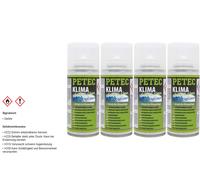 4x Petec Klima Ocean Fresh & Clean 150 ML Limpieza Desinfección