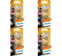 4x Philips Estándar W21/5W 21/5W 12V Bombillas De Automóvil