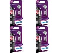 4x Philips VisionPlus WBT10 6W 12V Bombillas De Automóvil