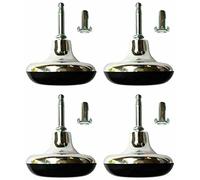 4x Pies Cama Patas Ruedas e Insertar Para DivÃ¡n SofÃ¡ Silla