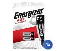 4X Pilas Energizer A23 Alcalinas 2 Piezas