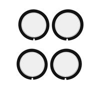 4X Protectores de Lentes Cuerpo de Cámara Kits de Cubierta Protectora Adhesiva Tapa de Lente con Adhesivo para Insta 360 ONE X2