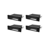 4X Rack MóVil Universal de Intercambio en Caliente para SSD / HDD de 2,5 o 3,5 Pulgadas, Carcasa de Plano Posterior de Disco Duro Interno Sin Bandeja
