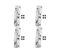 4X Rc Doble Junta Universal ArticulacióN CardáNa Coplamientos CardáN con Tornillo, 10X10Mm