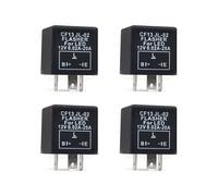 4X Relé de Intermitencia 12V LED Electrónico Cf-13 de 3 Pines de Coche Fijar para El Intermitente de Señal de