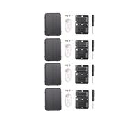 4X RF-V34 Rastreador GPS Solar Impermeable 9000MAh Potencia Oveja Vaca Ganado GSM WiFi Seguimiento de Voz SOS Alarma Plataforma Gratuita