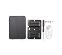 4X RF-V34 Rastreador GPS Solar Impermeable 9000MAh Potencia Oveja Vaca Ganado GSM WiFi Seguimiento de Voz SOS Alarma Plataforma Gratuita