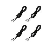 4X RJ11 6P4C Cuerda Cable de Telefono Modem ADSL 2 Metros