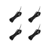 4X RJ11 6P4C Cuerda Cable de Telefono Modem ADSL 3 Metros