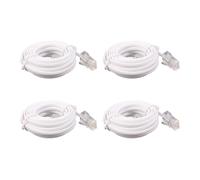 4X RJ11 6P4C Una RJ45 8P4C Teléfono Modular Cable de Extensión de Internet de 3 Metros