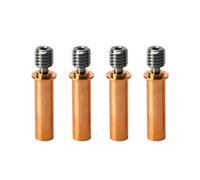 4X Rotura de Calor BimetáLica de AleacióN de Titanio CR6 SE para CR-6 SE Hotend Impresora 3D Rotura de Calor de Filamento de 1,75 mm
