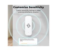 4X Sensor de Vibración Inteligente Zigbee, Detección, Notificación de la Aplicación Tuya Life, Alarma de Vibración de Movimiento en Tiempo Real,