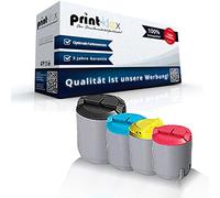 4X Sombreado De Kar Toner Compatible para Samsung CLP-300 CLP-300N CLP-300NG CLX-2160 CLX-2160N CLX-3160FN CLX-3160N CLP-K300A/ELS CLP-C300A/ELS CLP-M300A/ELS CLP-Y300A/ELS Set Ahorro
