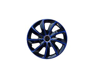 4x Tapacubo negro azul 15 Pulgadas Stig Extra de NRM, Tapacubos universales 15"