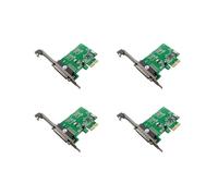 4X Tarjeta Controladora ST38 PCIe X1 CH382L DB-25 Pin Industrial para Terminal de ImpresióN ExpansióN Conveniente MultifuncióN