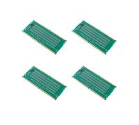 4X Tarjeta de Prueba DDR4 Memoria RAM Ranura Hacia Fuera LED Probador Analizador de Reparación de Placa Base de Escritorio