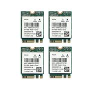 4X Tarjeta de Red InaláMbrica DW1820 QCNFA344A 2,4G + 5G de Doble Banda Gigabit 4,1 NGFF Tarjeta de Red Compatible con 802.11AC