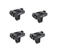 4X TELESIN Adaptador Magnético de Dos Garras Accesorios de Cámara de Acción para OSMO Action 3 Adapter
