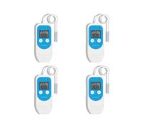 4X TempU 07B Registrador de Temperatura/Humedad Digital USB Registrador de Datos Termómetro Higrómetro para Almacenamiento en Refrigerador