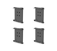 4X Terminal de Datos Clip Trasero para Tableta Soporte para GPS para Montar en Motocicleta Al Aire Libre Adecuado para Tabletas de 7 A 8 Pulgadas