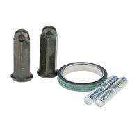 4x Tornillos + 4x Tuercas y 2x Juntas Kit de Escape para Motocicleta