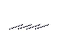4X Utp 24 Puerto Rj45 Estante de Panel de Parches Soporte de Pared para Cable Herramienta de Soporte de Conector Adaptador de Red Ethernet Lan Cat6