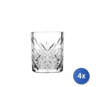 4X Vaso De Agua Pasabahce Timeless 4 Piezas De 34,5Cl Y Ø8,7 Cm