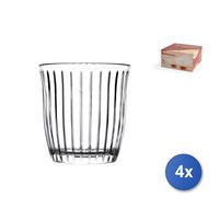 Pasabahce Paquete De 4 Vasos Joy Dof De Vidrio Cl 36.