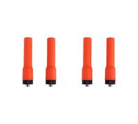 4x Walkie Talkie Antena Suave SF-20 Antena Corta SMA-F Banda Dual VHF UHF para UV-K6 UV-21 UV-17 UV-18Pro Max Radio A