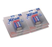4x XCell Litio 9V Bloque 1200 mAh 6AM6 En Blister De 1