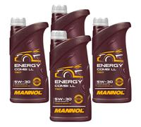 4X1 Litro MANNOL Energy Combi LL 5W-30 Aceite Motor MN7907 API SN ACEA C3