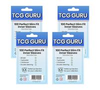 4x100 TCG Guru Perfect Size Fit Inner Sleeves Standard Size Soft Sleeve