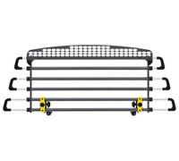 4x4 North America MIM Safe VarioBarrier HR Medium - Barrera de Carga montada en reposacabezas Probada para Carga, Perros y Mascotas - Dimensiones: 34.3-61.5 Pulgadas de Ancho x 14.5-17.4 Pulgadas