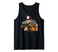 4x4 Off Road Driving Dog Lover Mujeres Hombres Divertido Offroading Camiseta sin Mangas