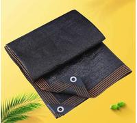 4x4 Telo Ombreggiante con Occhielli 90% Protezione UV Rete Parasole Traspirante per Esterni Ideale per Giardino Gazebo Serra Fienile Black 2x6m