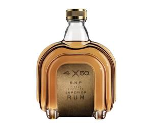 4X50 R.N.P. Finely Distilled Superior Rum 40,5% Vol. 0,7l in Giftbox