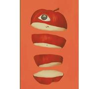4x6" Inch Mini Pocket Sized Sketchbook Apple of My Eye Surreal Painting Cover: Small Easy to Carry Notebook for Creative Writing | Tiny Paper Pad for ... Compact Travel Sized Journal with Blank Pages