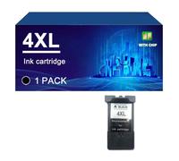4XL 5XL Cartucho De Tinta Compatible para Lexmark X2690 X5600 X4690 X5690,Black-1 Pack